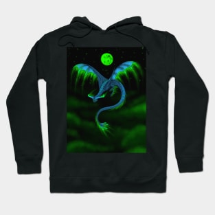 Bioluminescent Night Dragon Hoodie